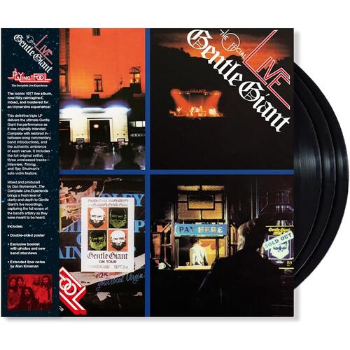 Gentle Giant Playing The Fool: The Complete… (3LP) 