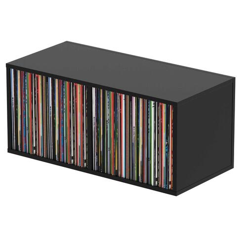 Glorious Record Box 230, svart Oppbevaringssystem vinyl 