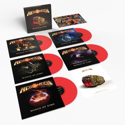 Helloween March Of Time: The Best Of… - LTD (5LP) 