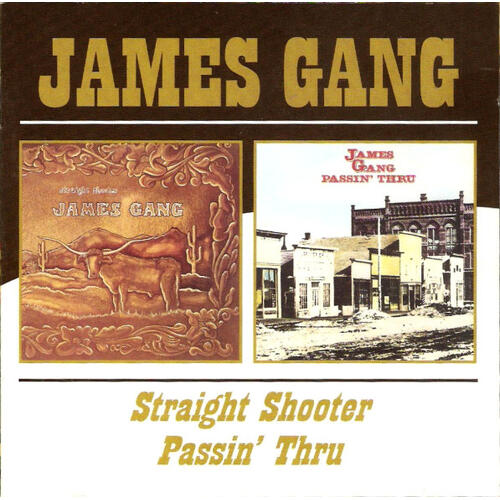 James Gang Straight Shooter/Passin' Thru (CD) 