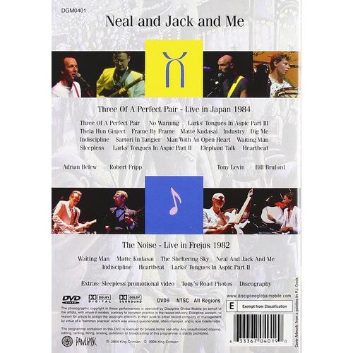 King Crimson Neal & Jack & Me (DVD)