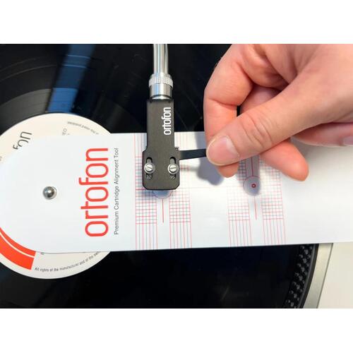 Ortofon Aligment Tool Premium Mal for montering av pickup 