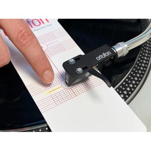Ortofon Aligment Tool Premium Mal for montering av pickup 