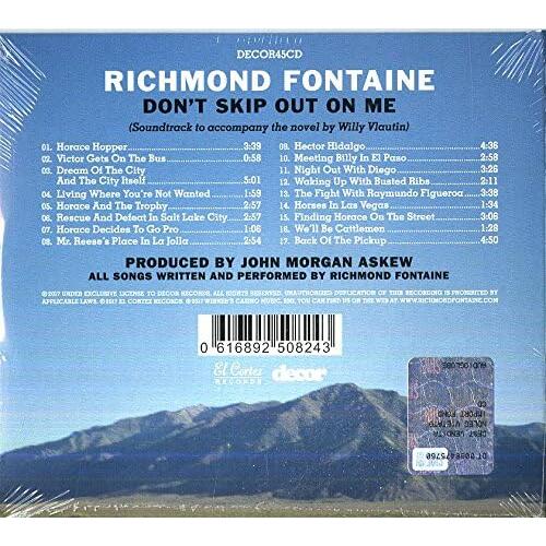 Richmond Fontaine Don't Skip Out On Me (CD) 