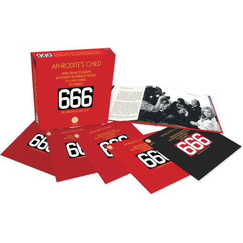 Aphrodite's Child 666 (The Apocalypse Of…) (4CD+BD-A/V) 