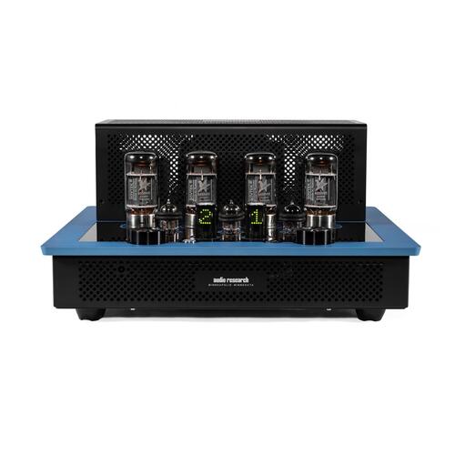 Audio Research I/50, rørforsterker 2x50 watt, 4 linjeinnganger, blå 