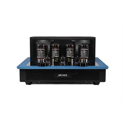 Audio Research I/50, rørforsterker 2x50 watt, 4 linjeinnganger, blå