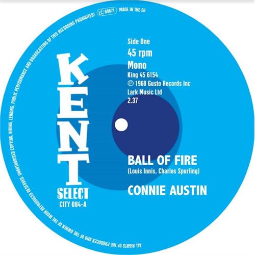 Connie Austin/Charles Spurling Ball Of Fire/You've Got Love On Top…(7")