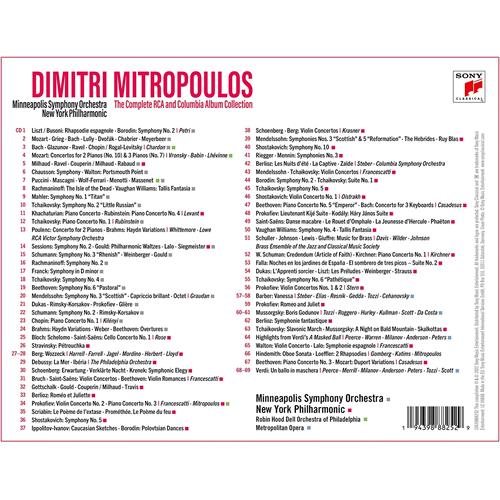 Dimitri Mitropoulos The Complete RCA And Columbia… (69CD)