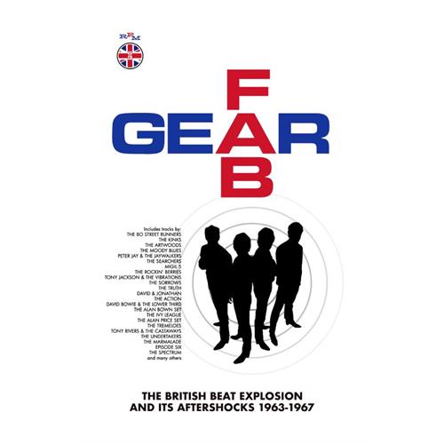 Diverse Artister Fab Gear (The British Beat…) (6CD) 