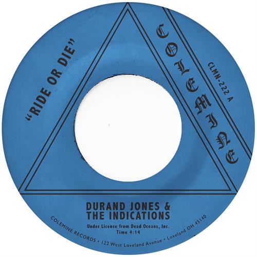 Durand Jones & The Indications Ride Or Die/More Than Ever - LTD (7")