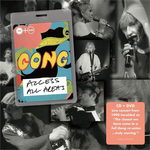 Gong Access All Areas - Live (CD+DVD) 