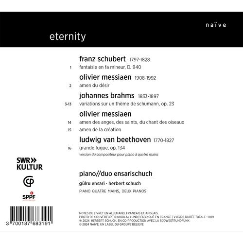Gülru Ensari & Herbert Schuch Eternity (CD)