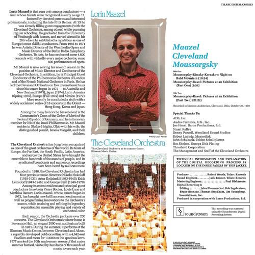 The Cleveland Orchestra/Lorin Maazel Mussorgsky: Pictures At An… (LP)