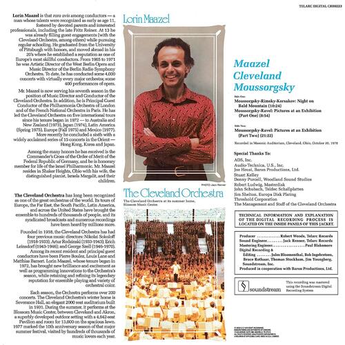 The Cleveland Orchestra/Lorin Maazel Mussorgsky: Pictures At An… (LP) 