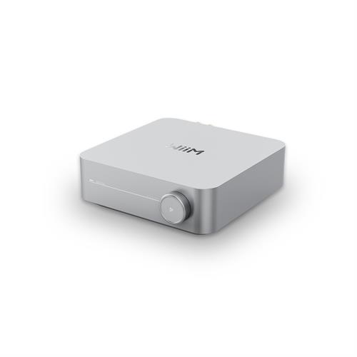 Wiim Amp, streaming-forsterker 2x60 watt, HDMI-ARC, sølv