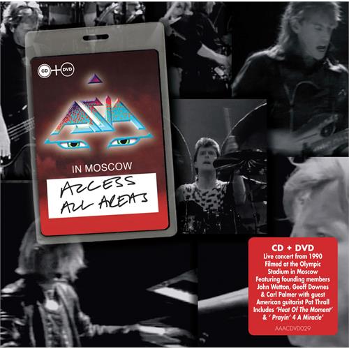 Asia Access All Areas: Live In… (CD+DVD) 