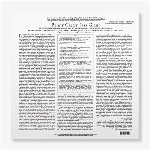 Benny Carter Jazz Giant - LTD (LP)