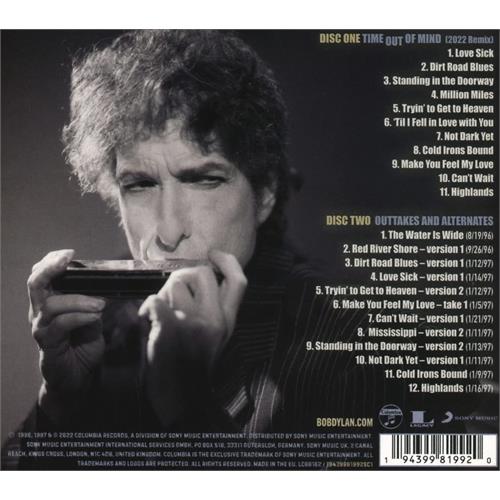 Bob Dylan Fragments - Time Out Of Mind… (2CD)