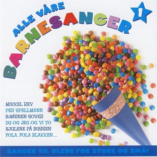 Diverse Artister Alle Våre Barnesanger 1 (CD) 