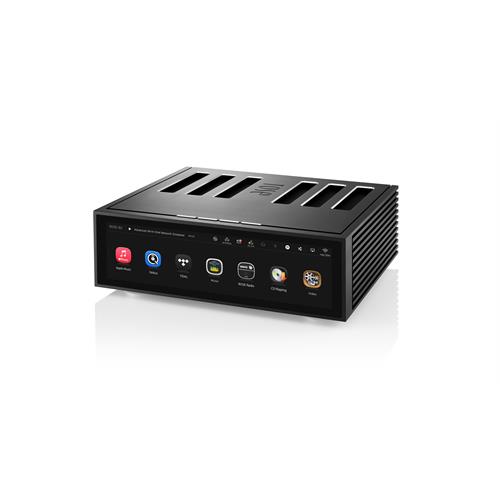 HiFi ROSE RS-520, svart streaming-forsterker, 2x250 watt