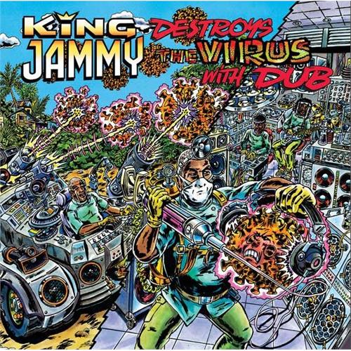 King Jammy Destroy The Virus With Dub (LP)