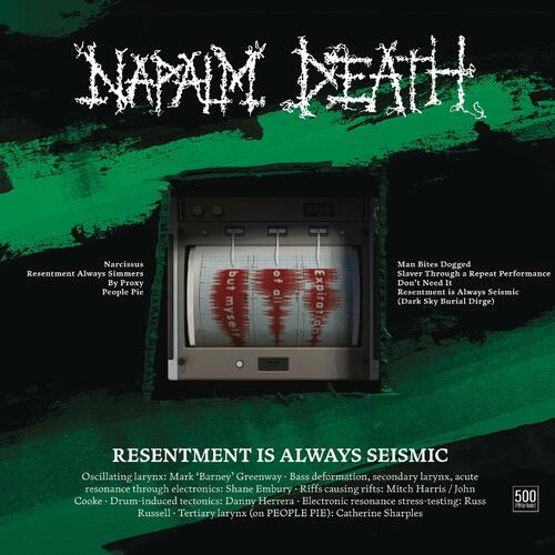 Napalm Death Resentment Is Always Seismic… (CD)