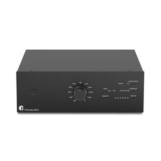 Pro-Ject Phono Box DS3 B, svart Fullbalansert MM/MC RIAA-trinn