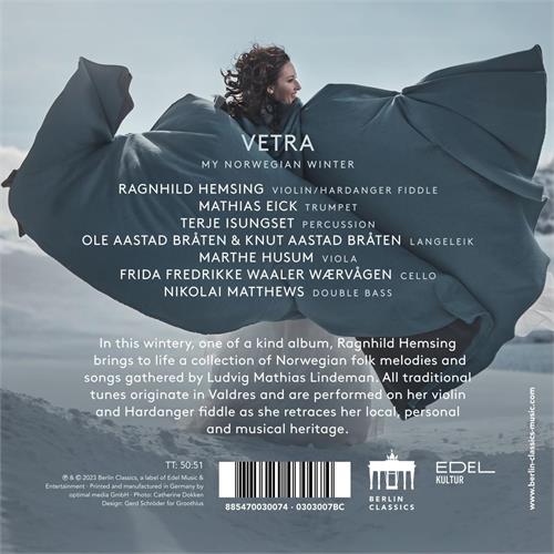 Ragnhild Hemsing Vetra (CD)