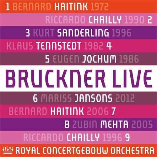 Royal Concertgebouw Orchestra Bruckner: Symphonies Nos. 1-9 (9CD)