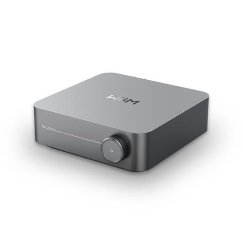 WiiM Amp, streaming-forsterker 2x60 watt, HDMI-ARC, grafitt 