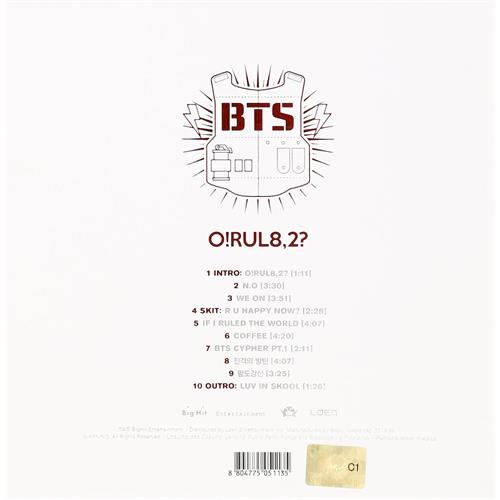 BTS O!RUL8,2? (CD) 
