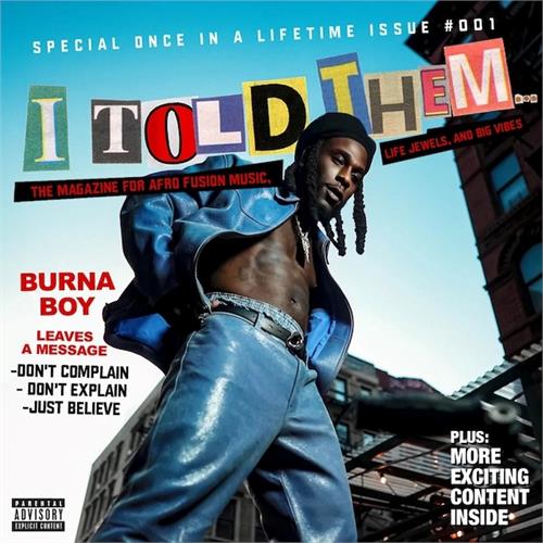 Burna Boy I Told Them… (CD)