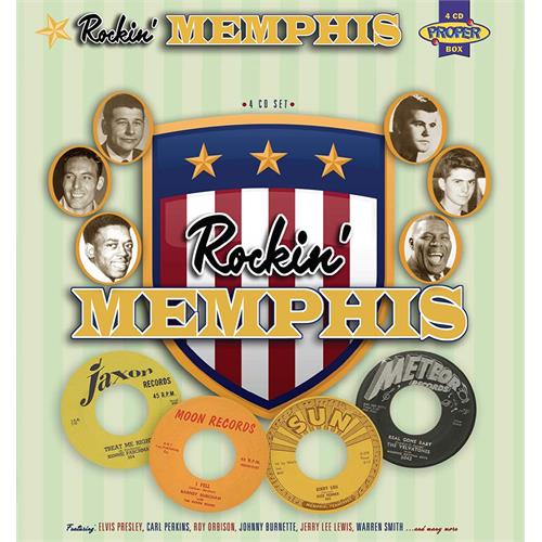 Diverse Artister Rockin' Memphis (4CD) 