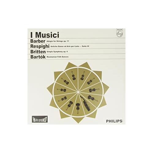 Diverse artister Barber/Resphigi/Britten/Bartók (LP)