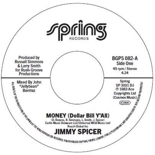 Jimmy Spicer Money (Dollar Bill Y'All) (7") 