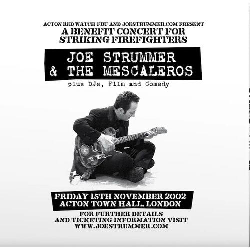 Joe Strummer & The Mescaleros Live At Acton Town Hall (2LP)