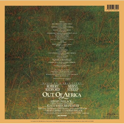 John Barry Out Of Africa OST - LTD (LP) 