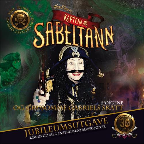 Kaptein Sabeltann Grusomme Gabriels Skatt… (CD)