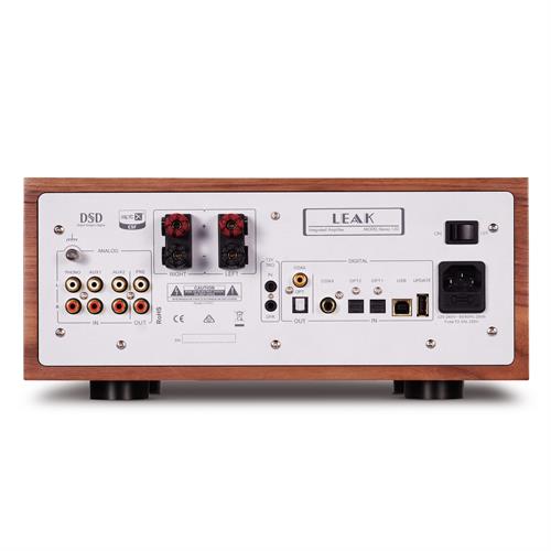 Leak Audio Stereo 130, forsterker 2x45 watt, MM-Riaa, Bluetooth, DAC