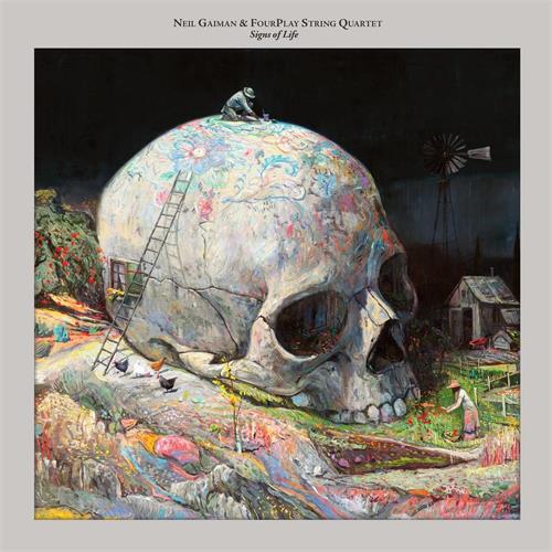 Neil Gaiman & FourPlay String Quartet Signs Of Life: Cloth Bound Hardback (CD)
