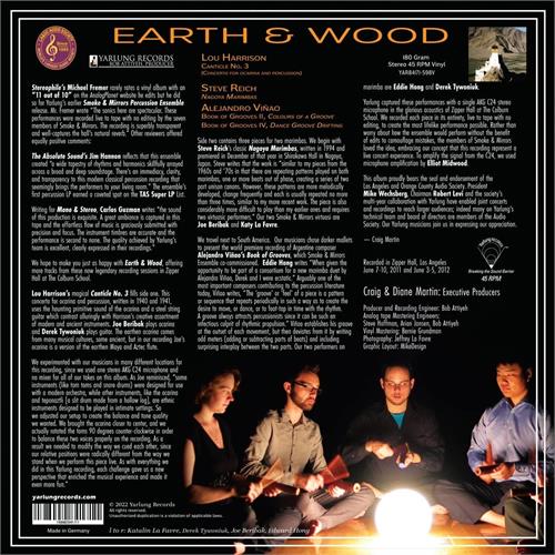 Smoke & Mirrors Percussion Ensemble Earth & Wood (LP)