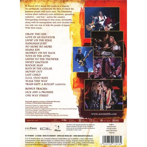 Aerosmith Rock For The Rising Sun (DVD)