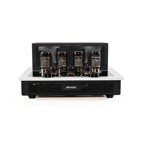 Audio Research I/50, r&#248;rforsterker 2x50 watt, 4 linjeinnganger, hvit