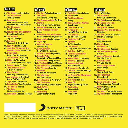 Diverse Artister Now That's What I Call Punk & New… (4CD) 