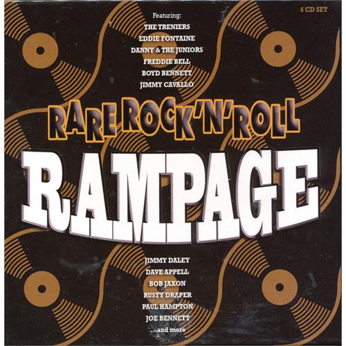 Diverse Artister Rare Rock'N'Roll Rampage (4CD) 