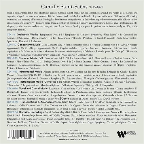 Diverse Artister Saint-Saëns Edition 2021 (34CD)