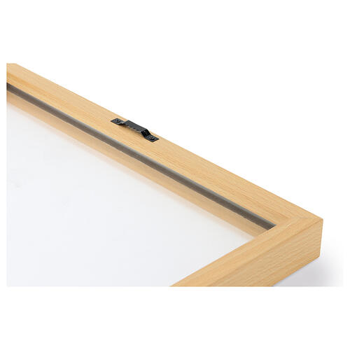 Dynavox CF1 Show And Listen LP-ramme for vegg, lys trefinish 