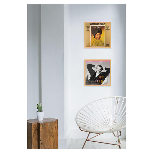 Dynavox CF1 Show And Listen LP-ramme for vegg, lys trefinish 