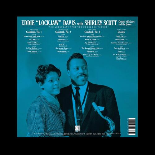 Eddie "Lockjaw" Davis Cookin' With Jaws And The Queen (4LP) 